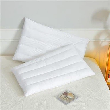 Antibakterinė medvilninė žema pagalvė