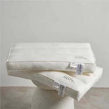 Medvilninė miegamojo kaklo apsaugos viešbučio pagalvė